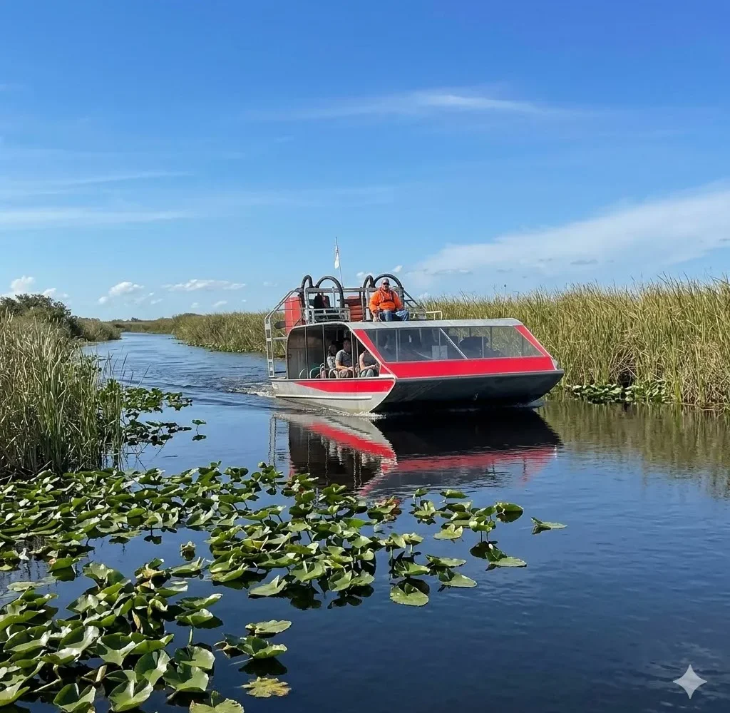 shared Everglades airboat tour from Miami Beach