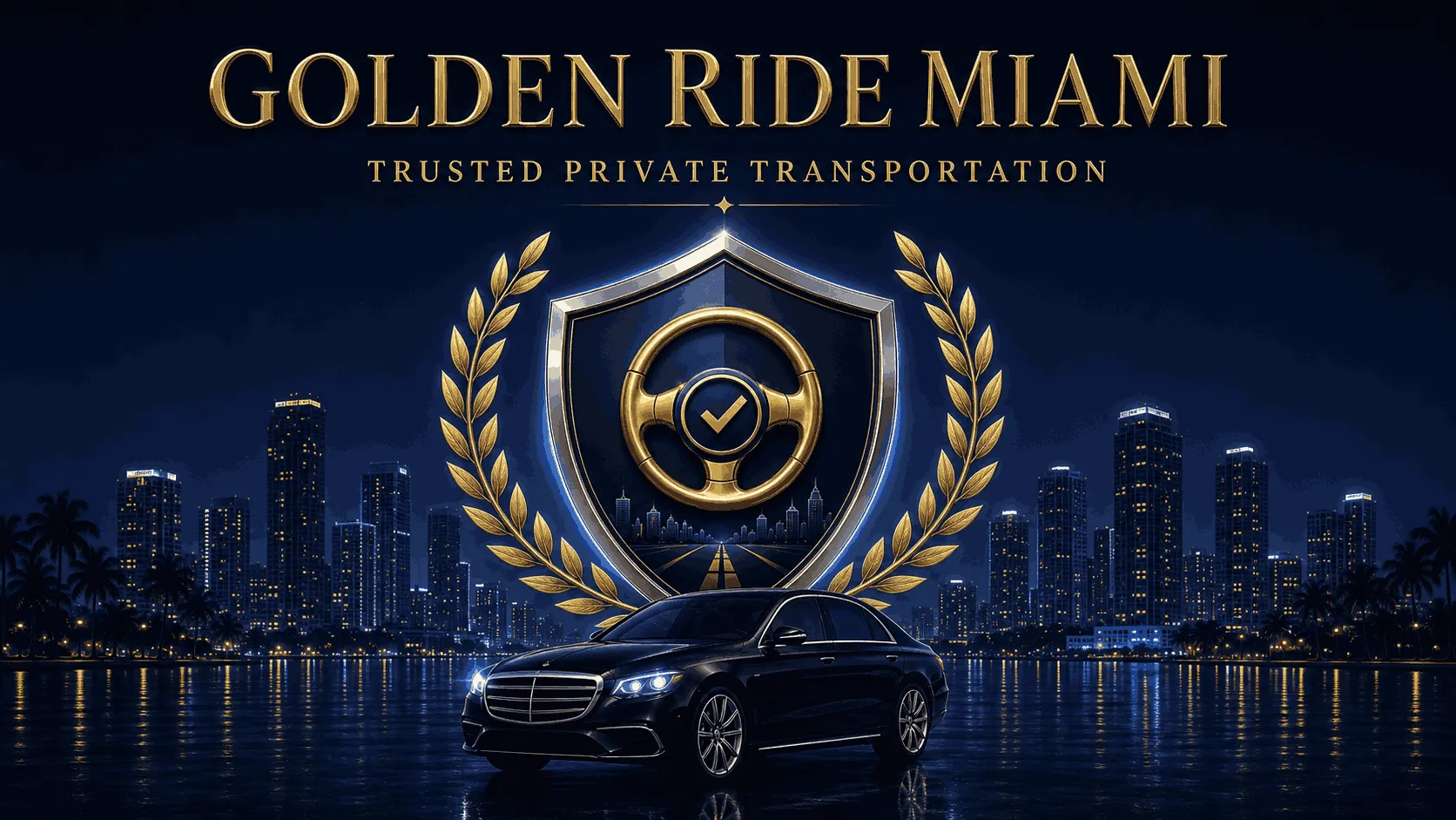 Golden Ride Miami transporte privado de confianza en Miami