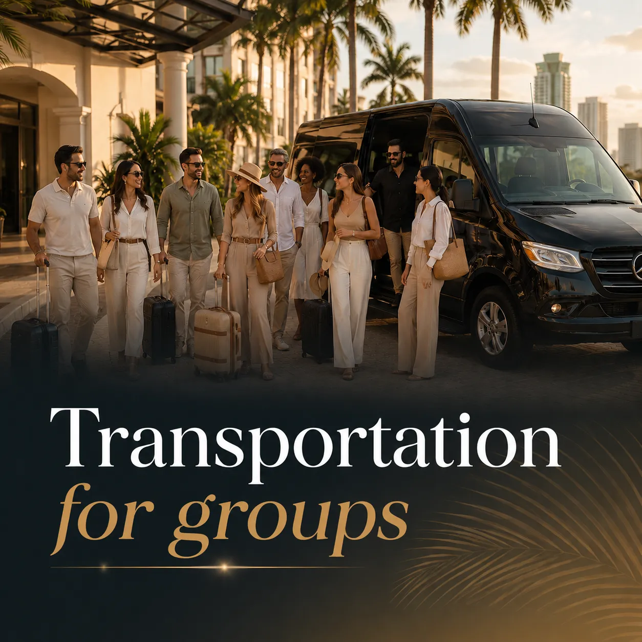 transportation for groups in miami
